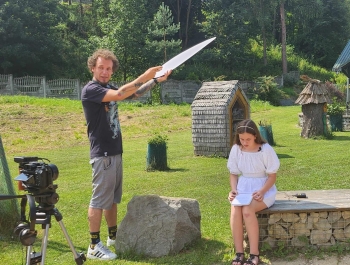 Kulturalnie w Gilowicach - prace nad filmem - zdjęcie27